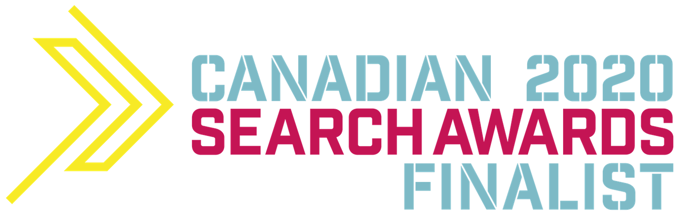 2020 Canadian Search Award Finalist Badge